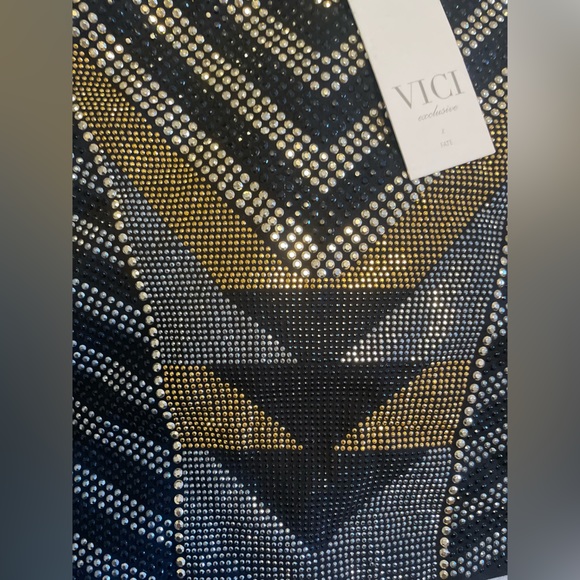 Vici Elite Studded Mini Skirt - Picture 3 of 5